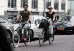 Amsterdam 4 juli 2012
Liesbeth kamerling met haar man op de fiets.
Peter Smulders bv