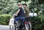Amsterdam 4 juli 2012
Liesbeth kamerling met haar man op de fiets.
Peter Smulders bv