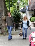 Amsterdam 6 juli 2012
Patricia Paay en vriend Nicky v Dam op de cornelis schuytstraat.
Peter Smulders bv