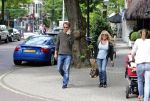 Amsterdam 6 juli 2012
Patricia Paay en vriend Nicky v Dam op de cornelis schuytstraat.
Peter Smulders bv