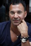 Amsterdam 3 juli 2012
 Ruud Gullit met nialaya armband op de cornelis schuytstraat.
Peter Smulders bv