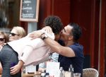 Amsterdam 3 juli 2012
Ruud Gullit op terras met Mark Teurlings en zijn dochter Joelle en ex schoonmoeder.
Peter Smulders bv