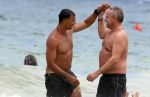 Ibiza 12 juli 2012
Ruud Gullit met zijn dochters Felicity Chermaine Joelle en zoon Maxim Gulli op vakantie op ibiza. Ruud met Gordon
Peter Smulders bv