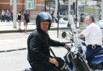 Amsterdam 6 juli 2012
Willem Holleeder op de vespa scooter bij het conservatorium hotel.
Peter Smulders bv