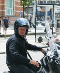 Amsterdam 6 juli 2012
Willem Holleeder op de vespa scooter bij het conservatorium hotel.
Peter Smulders bv