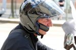 Amsterdam 6 juli 2012
Willem Holleeder op de vespa scooter bij het conservatorium hotel.
Peter Smulders bv