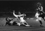 Eindhoven, 8 Februari 1989
2e Wedstrijd tussen PSV-KV Mechelen, eindstand 1-0
Juul Ellerman Erwin Koeman
Foto Peter Smulders BV