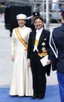 Amsterdam 29 April 2013 Inhuldiging Koning Willem Alexander met Koningin Maxima
Kroonprins Naruhito van Japan en Kroonprinses Masako van Japan
Foto Peter Smulders BV