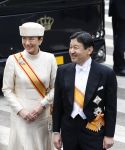Amsterdam 29 April 2013 Inhuldiging Koning Willem Alexander met Koningin Maxima
Kroonprins Naruhito van Japan en Kroonprinses Masako van Japan
Foto Peter Smulders BV