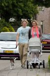 Losser 12 juni 2013
Thomas Berge en Myrthe Mylius met hun pas geboren zoontje Jack.
Peter Smulders bv