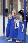 Amsterdam, 30 april 2013
Inhuldiging Koning Willem Alexander en Koningin Maxima
Prinses Amalia. Prinses Alexia en Prinses Ariane
Foto Peter Smulders BV