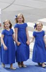 Amsterdam, 30 april 2013
Inhuldiging Koning Willem Alexander en Koningin Maxima
Prinses Amalia. Prinses Alexia en Prinses Ariane
Foto Peter Smulders BV