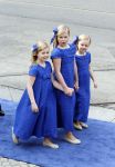 Amsterdam, 30 april 2013
Inhuldiging Koning Willem Alexander en Koningin Maxima
Prinses Amalia. Prinses Alexia en Prinses Ariane
Foto Peter Smulders BV