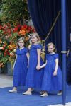 Amsterdam, 30 april 2013
Inhuldiging Koning Willem Alexander en Koningin Maxima
Prinses Amalia. Prinses Alexia en Prinses Ariane
Foto Peter Smulders BV