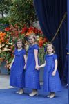 Amsterdam, 30 april 2013
Inhuldiging Koning Willem Alexander en Koningin Maxima
Prinses Amalia. Prinses Alexia en Prinses Ariane
Foto Peter Smulders BV