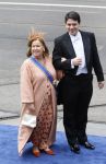 Amsterdam, 30 april 2013
Inhuldiging Koning Willem Alexander en Koningin Maxima
Prinses Christina met haar zoon Prins Bernardo
Foto Peter Smulders BV