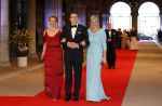Amsterdam, 29 April 2013
Vertrek Kon. familie vanuit Paleis op de Dam naar het diner in het Rijksmuseum
Prinses Mabel en Prins Constatijn
Foto Peter Smulders BV
