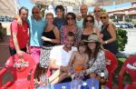 Sevilla, 19 en 20 Juni 2013
Rafel v d Vaart met zijn vriendin Sabia Boulahrouz en hun drie kinderen
Damian v d Vaart, Amaya Boulahrouz en Daamin Boulahrouz op het strand en bij hun hotel voor hun gezamelijk eerste vakantie samen.
Foto Peter Smulders BV