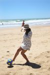 Sevilla, 19 en 20 Juni 2013
Rafel v d Vaart met zijn vriendin Sabia Boulahrouz en hun drie kinderen
Damian v d Vaart, Amaya Boulahrouz en Daamin Boulahrouz op het strand en bij hun hotel voor hun gezamelijk eerste vakantie samen.
Foto Peter Smulders BV