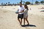 Sevilla, 19 en 20 Juni 2013
Rafel v d Vaart met zijn vriendin Sabia Boulahrouz en hun drie kinderen
Damian v d Vaart, Amaya Boulahrouz en Daamin Boulahrouz op het strand en bij hun hotel voor hun gezamelijk eerste vakantie samen.
Foto Peter Smulders BV
