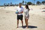Sevilla, 19 en 20 Juni 2013
Rafel v d Vaart met zijn vriendin Sabia Boulahrouz en hun drie kinderen
Damian v d Vaart, Amaya Boulahrouz en Daamin Boulahrouz op het strand en bij hun hotel voor hun gezamelijk eerste vakantie samen.
Foto Peter Smulders BV