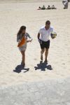 Sevilla, 19 en 20 Juni 2013
Rafel v d Vaart met zijn vriendin Sabia Boulahrouz en hun drie kinderen
Damian v d Vaart, Amaya Boulahrouz en Daamin Boulahrouz op het strand en bij hun hotel voor hun gezamelijk eerste vakantie samen.
Foto Peter Smulders BV