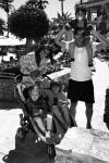Sevilla, 19 en 20 Juni 2013
Rafel v d Vaart met zijn vriendin Sabia Boulahrouz en hun drie kinderen
Damian v d Vaart, Amaya Boulahrouz en Daamin Boulahrouz op het strand en bij hun hotel voor hun gezamelijk eerste vakantie samen.
Foto Peter Smulders BV