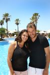 Sevilla, 19 en 20 Juni 2013
Rafel v d Vaart met zijn vriendin Sabia Boulahrouz en hun drie kinderen
Damian v d Vaart, Amaya Boulahrouz en Daamin Boulahrouz op het strand en bij hun hotel voor hun gezamelijk eerste vakantie samen.
Foto Peter Smulders BV