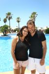 Sevilla, 19 en 20 Juni 2013
Rafel v d Vaart met zijn vriendin Sabia Boulahrouz en hun drie kinderen
Damian v d Vaart, Amaya Boulahrouz en Daamin Boulahrouz op het strand en bij hun hotel voor hun gezamelijk eerste vakantie samen.
Foto Peter Smulders BV