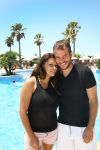Sevilla, 19 en 20 Juni 2013
Rafel v d Vaart met zijn vriendin Sabia Boulahrouz en hun drie kinderen
Damian v d Vaart, Amaya Boulahrouz en Daamin Boulahrouz op het strand en bij hun hotel voor hun gezamelijk eerste vakantie samen.
Foto Peter Smulders BV