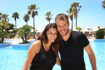 Sevilla, 19 en 20 Juni 2013
Rafel v d Vaart met zijn vriendin Sabia Boulahrouz en hun drie kinderen
Damian v d Vaart, Amaya Boulahrouz en Daamin Boulahrouz op het strand en bij hun hotel voor hun gezamelijk eerste vakantie samen.
Foto Peter Smulders BV