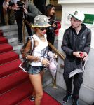 Amsterdam 26 juni 2013
Rihanna vertrekt bij het amstel hotel na haar concerten in het ziggo dome. Ze ging met de tourbus naar Keulen.
Peter Smulders bv