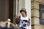 Amsterdam 26 juni 2013
Rihanna vertrekt bij het amstel hotel na haar concerten in het ziggo dome. Ze ging met de tourbus naar Keulen.
Peter Smulders bv