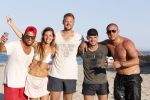 ibiza 14 juni 2013
Wesley en Rodney Sneijder aan het voetballen met Xelly en Rebecca Cabu v Kasbergen Gokhan Saki Reduan Diba en andere vrienden op het strand van Coco Beach.
Peter Smulders bv