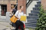 Amsterdam 18 juni 2013
Zangeres Anouk met haar zoon bij hun huis waar verbouwd wordt. Er wordt een nieuwe fundering gemaakt omdat de oude niet meer goed was.
Peter Smulders bv