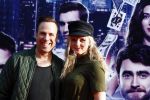 Amsterdam 8 juni 2016 
Premiere now you see me 2 in pathe arena. Barry Paf met een vriendin