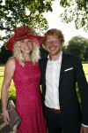 Haarzuilens 22 juni 2016
Haringparty op kasteel Haarzuilens. Ben Woldring met vriendin