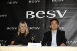 Amsterdam 14 juni 2016
Presentatie electrische fiets van het merk BESV met Estavana Polman. CEO Andy Su is ook aanwezig bij de presentatie in het Amstel Hotel.
