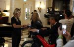 Amsterdam 14 juni 2016
Presentatie electrische fiets van het merk BESV met Estavana Polman. CEO Andy Su is ook aanwezig bij de presentatie in het Amstel Hotel.