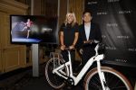 Amsterdam 14 juni 2016
Presentatie electrische fiets van het merk BESV met Estavana Polman. CEO Andy Su is ook aanwezig bij de presentatie in het Amstel Hotel.