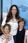 Amsterdam 22 juni 2016 
Premiere finding Dory in theater Amsterdam.
Evelyn Struik met haar kinderen