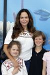 Amsterdam 22 juni 2016 
Premiere finding Dory in theater Amsterdam.
Evelyn Struik met haar kinderen