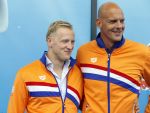 Amsterdam 22 juni 2016 
Premiere finding Dory in theater Amsterdam.
 Ferry Weertman met Marcel Wouda