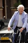 Amsterdam 10 jnuni 2016
Fred Oster op de fiets in A~msterdam zuid.