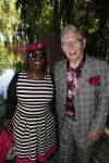 Haarzuilens 22 juni 2016
Haringparty op kasteel Haarzuilens. Gerda Havertong met man