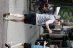 Amsterdam 22 juni 2016  
Giedo v d Garde en ... hard aan het lopen.