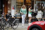 Amsterdam 22 juni 2016
Lieke v Lexmond heeft zich laten verwennen in de spa op de cornelis schuytstraat. Lieke trouwt komend weekend in italie.