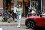 Amsterdam 22 juni 2016
Lieke v Lexmond heeft zich laten verwennen in de spa op de cornelis schuytstraat. Lieke trouwt komend weekend in italie.