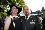 Haarzuilens 22 juni 2016
Haringparty op kasteel Haarzuilens. Marco Kroon met vrouw