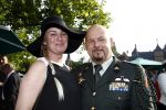 Haarzuilens 22 juni 2016
Haringparty op kasteel Haarzuilens. Marco Kroon met vrouw